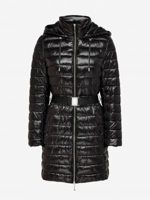 Prošívaný zimní kabát Only černý