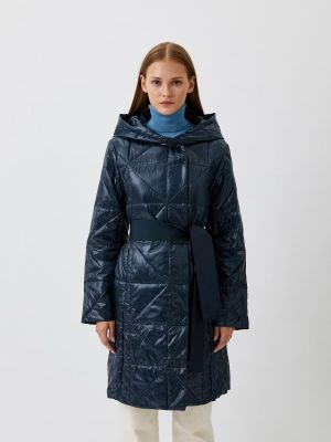 Утепленная демисезонная куртка Max&co синяя