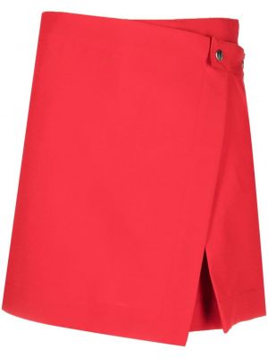 Asimetrična mini suknja Plan C crvena
