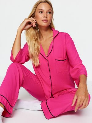 Pijamale Trendyol roz