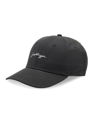 Czarna czapka z daszkiem Hype