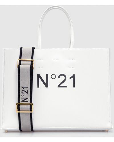 Шкіряна сумка N°21, біла
