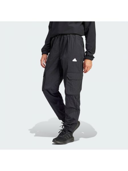 Spodnie cargo Adidas czarne
