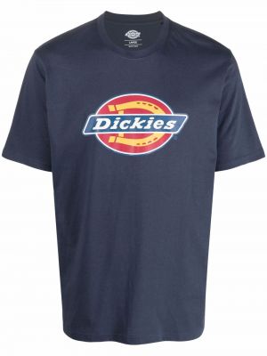 Trykt t-skjorte Dickies blå