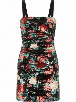 Květinové mini šaty Dolce & Gabbana