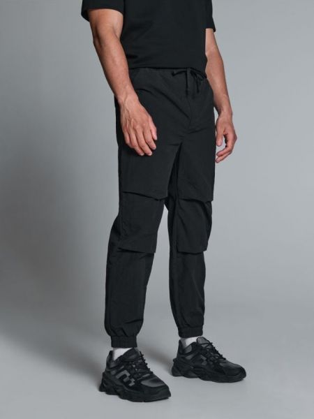 Pantaloni de jogging Sinsay negru