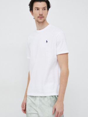 Polo Ralph Lauren pamut póló , sima - fehér