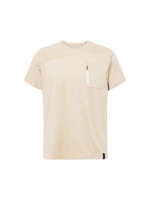 T-shirt sportive in maglia Icepeak beige
