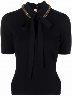 Krage bluse Elie Saab svart