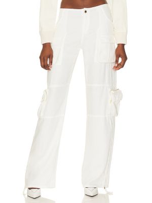 Pantalon cargo Retrofete blanc
