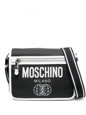 Чанта за ръка с принт Moschino