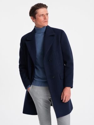 Παλτό Ombre μπλε