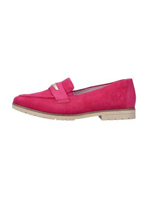 Ниски обувки Rieker розово