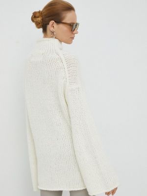 Gyapjú pulóver By Malene Birger bézs