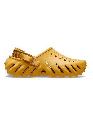 Halbschuhe Crocs gelb