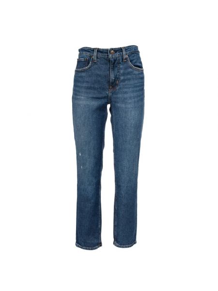 High waist straight jeans Ralph Lauren blau