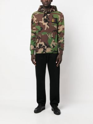 Slim fit krekls ar apdruku kamuflāžas Polo Ralph Lauren bēšs