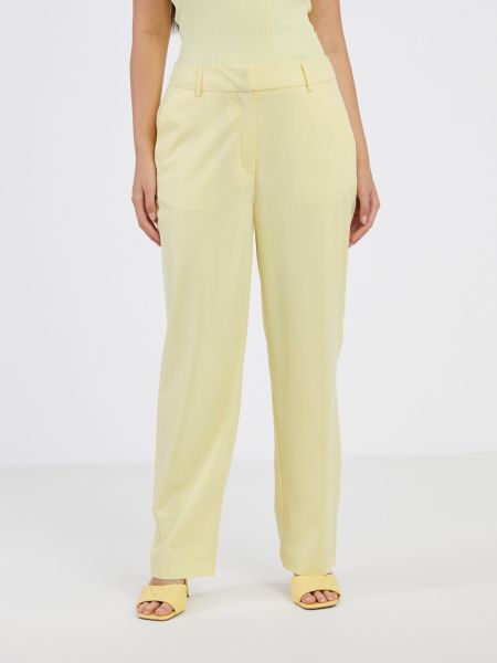 Pantaloni Vero Moda galben