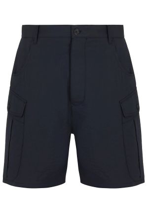 Хлопковые шорты карго Giorgio Armani синие
