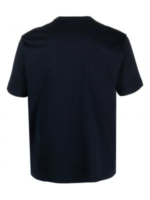 Bavlněné tričko s potiskem Comme Des Garçons Homme modré