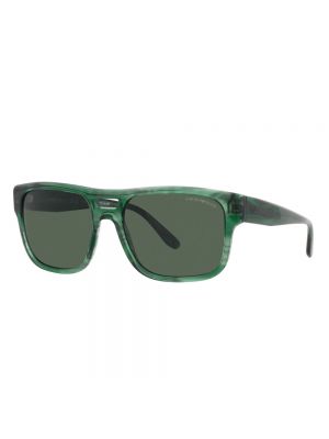Gafas de sol a rayas Emporio Armani verde