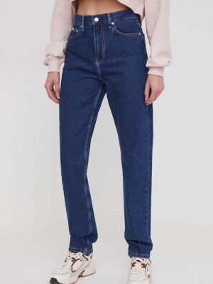 Proste jeansy z wysoką talią Calvin Klein Jeans