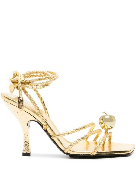 Sandále Bottega Veneta zlatá