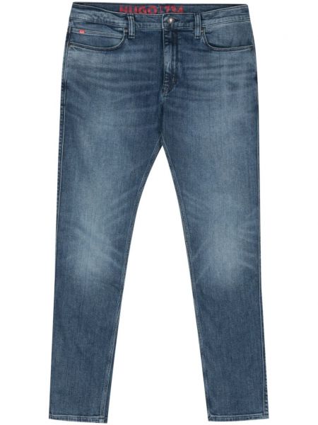 Slim fit skinny jeans Hugo blau