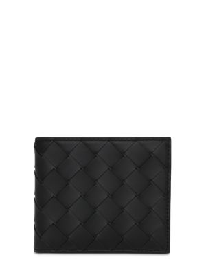 Cartera de cuero Bottega Veneta negro