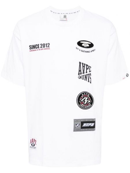 T-shirt Aape By *a Bathing Ape® hvid