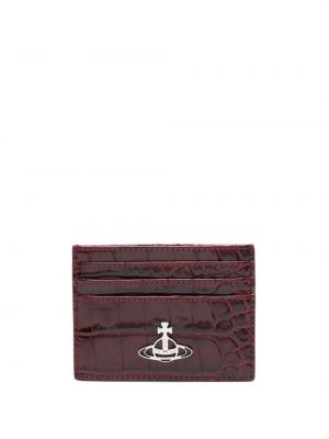 Kožená peněženka Vivienne Westwood červená