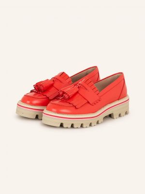 Loafers Pertini czerwone