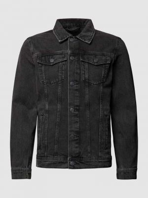 Czarna kurtka jeansowa Jack & Jones