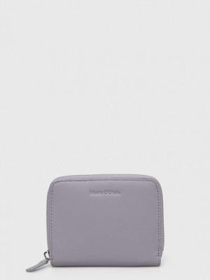 Кожаный кошелек Marc O'polo фиолетовый