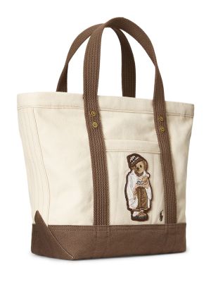 Nákupná taška Polo Ralph Lauren biela