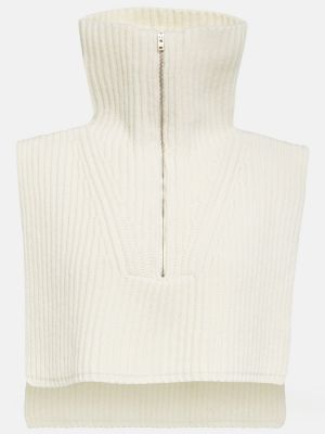 Jersey de lana con cremallera de tela jersey Joseph