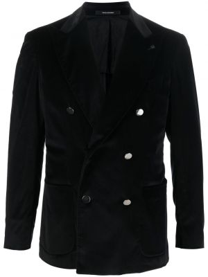 Lang blazer Tagliatore svart