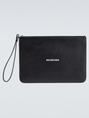Kožna torbica Balenciaga