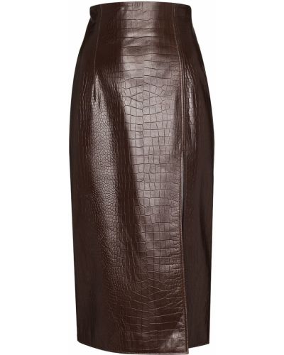 Puzdrová sukňa 16arlington hnedá