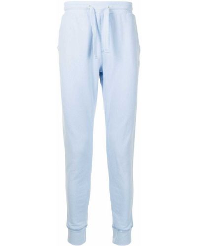 Pantalones de chándal con cordones Tommy Hilfiger azul