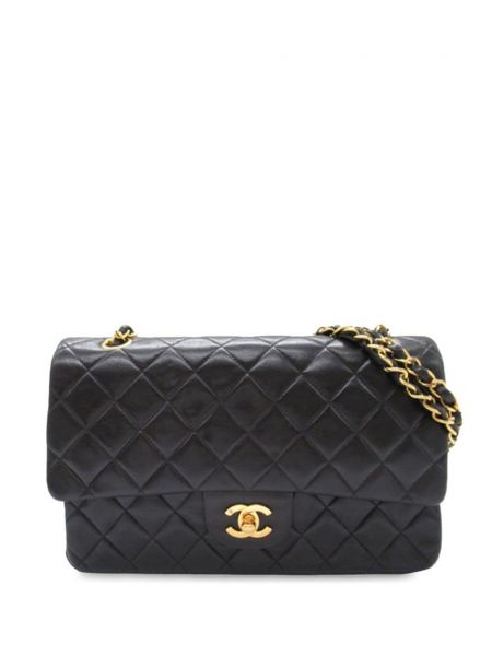 Τσάντα ώμου κλασική Chanel Pre-owned μαύρο