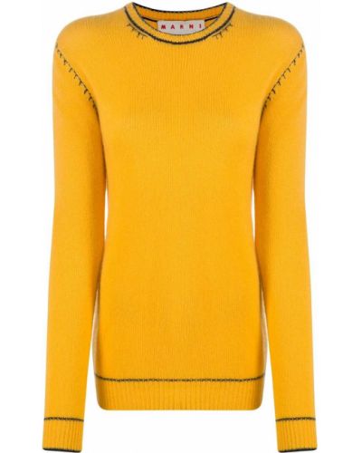 Jersey de tela jersey Marni amarillo