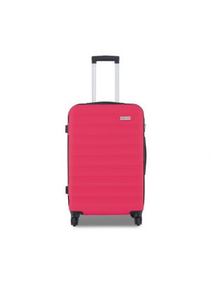 Bőrönd Semi Line rózsaszín