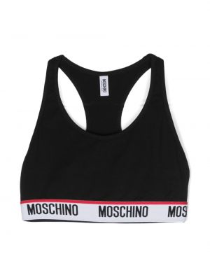 Αθλητικό σουτιέν Moschino μαύρο