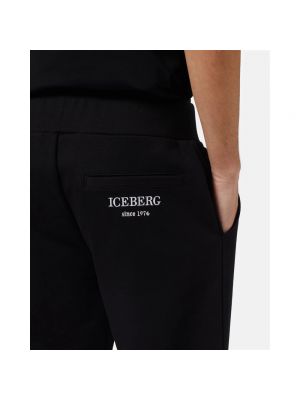 Pantalones de chándal Iceberg negro