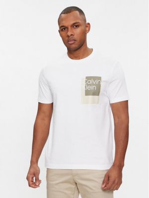 Μπλούζα Calvin Klein λευκό
