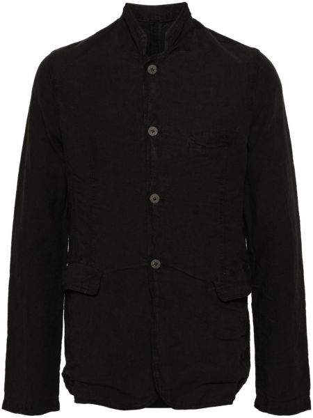 Lininė marškiniai Poème Bohémien juoda