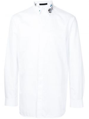 Βαμβακερό πουκάμισο Shiatzy Chen λευκό
