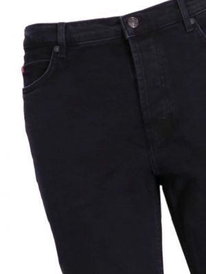 Straight fit džíny Hugo černé