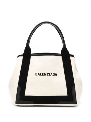 Nakupovalna torba Balenciaga bela